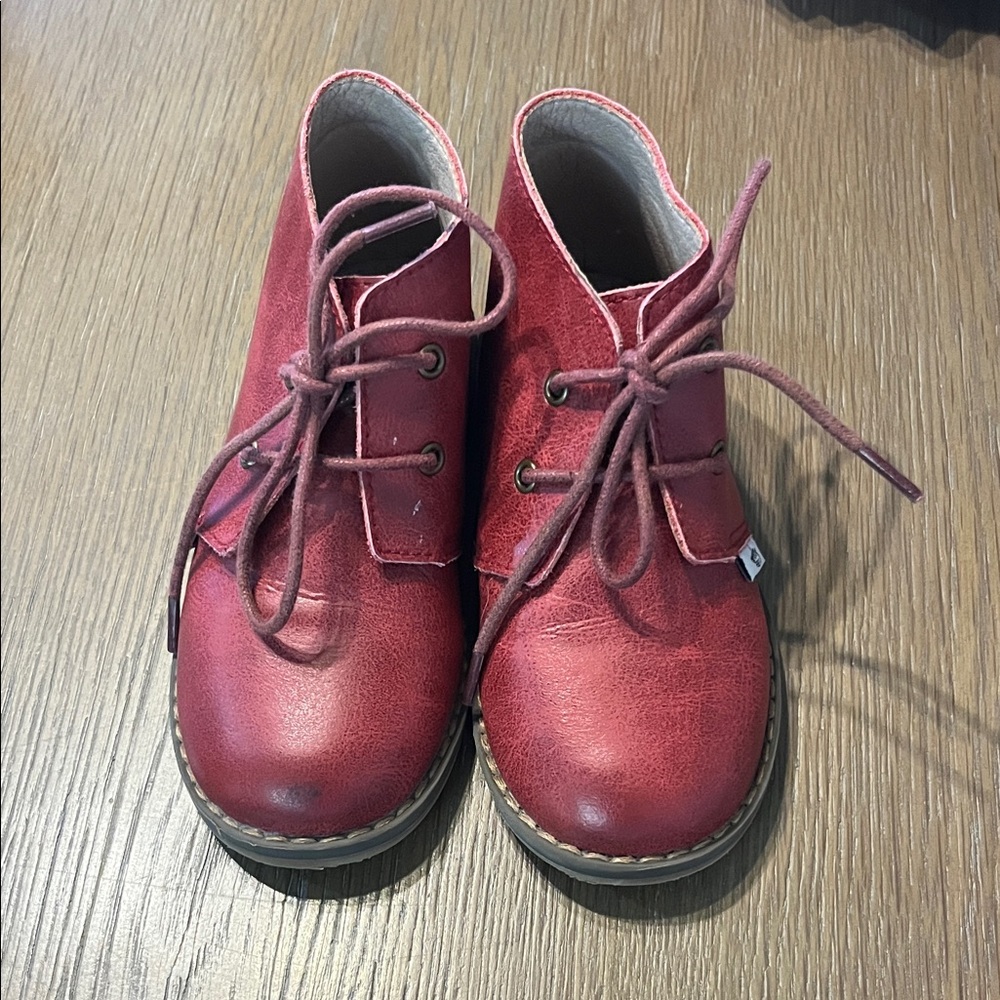 Monkey Feet Cherry Lace-Up Kids Boots